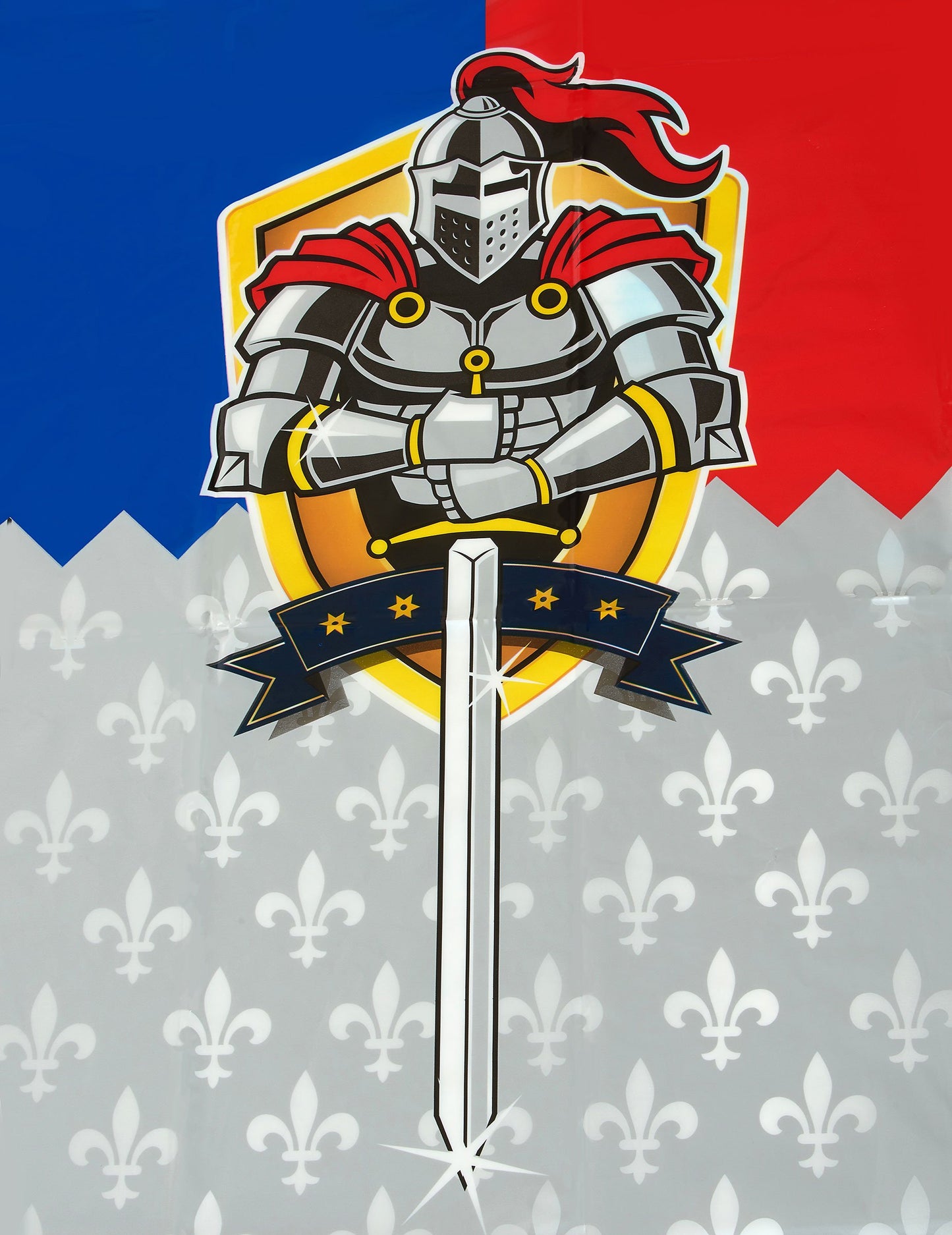 Plastični vitezi prt 130 x 180 cm