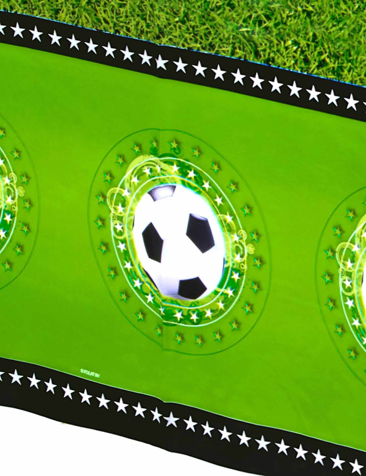 Podrobnosti o vzorcu balona na plastičnem prtu Nogometni stadion