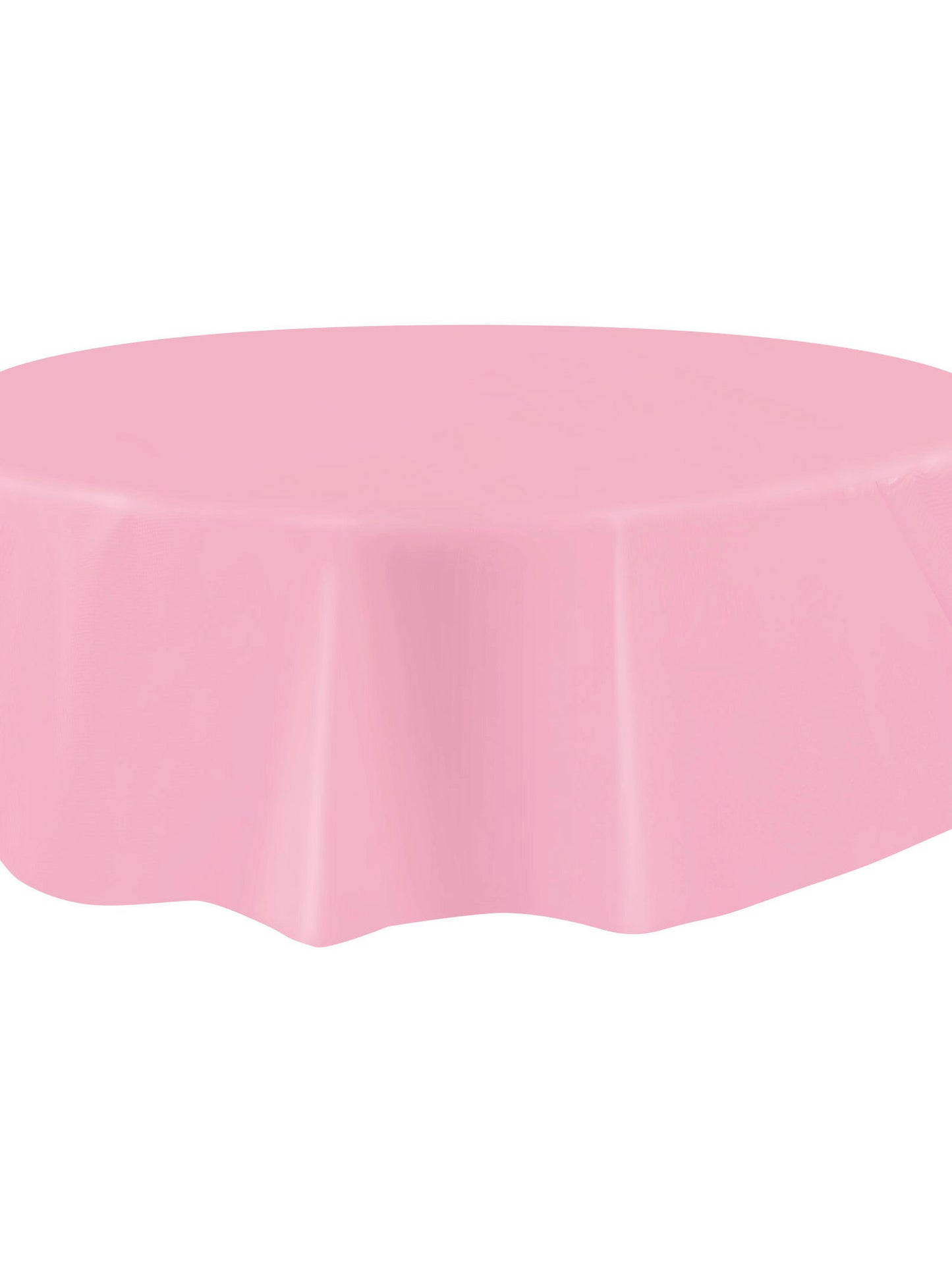 Svetlo roza okrogla plastična tableta 213 cm