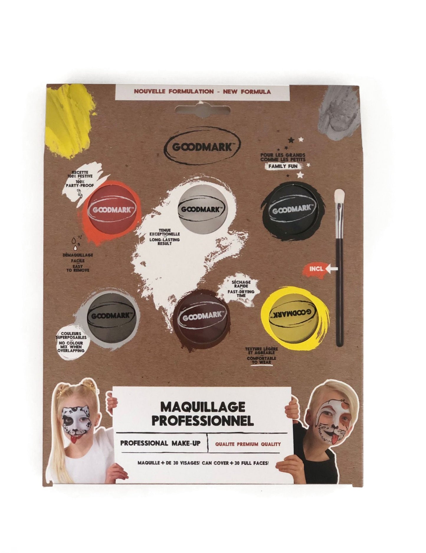 Paleta za vodno ličenje Animated 6 x 4G