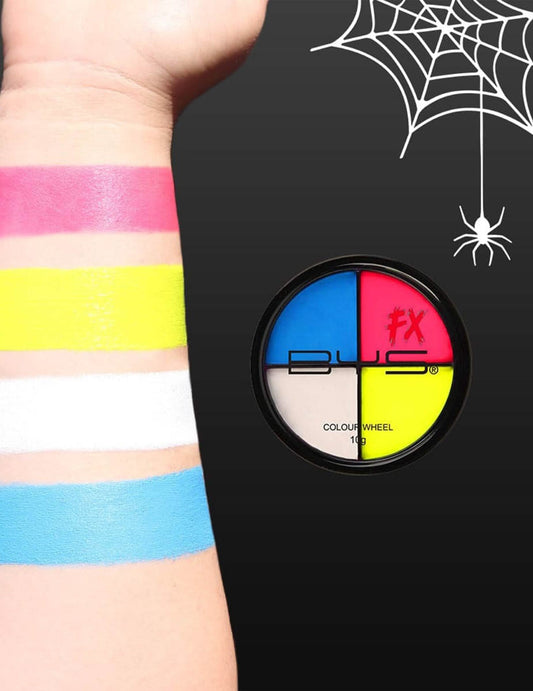 Paleta ličil 4 neon barv 10 g