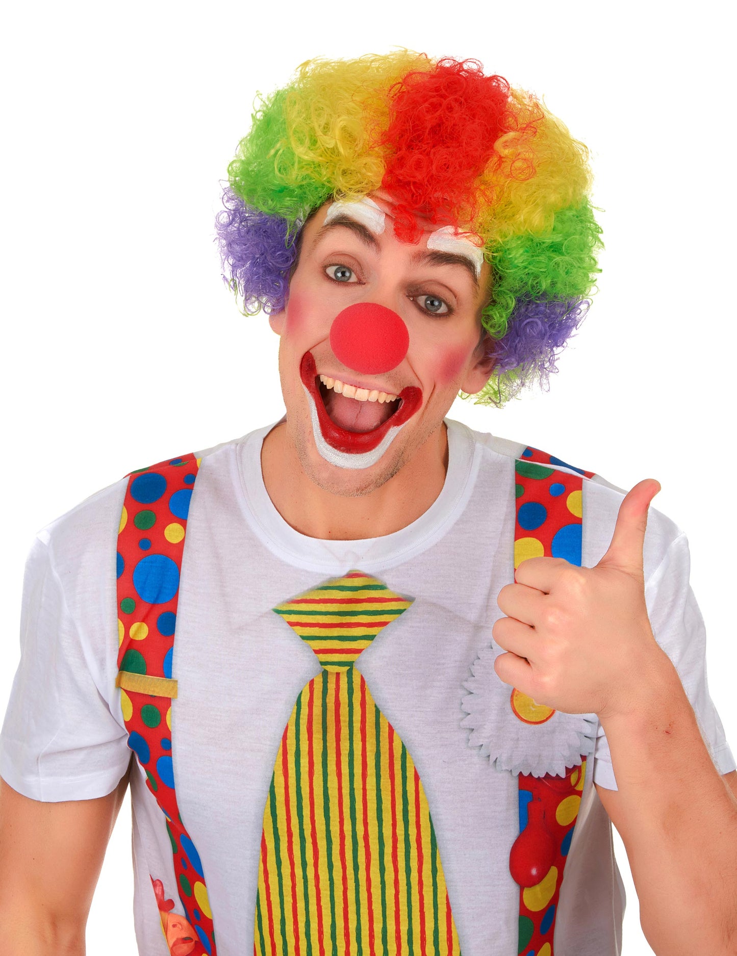 Standardna večbarvna lasulja za odrasle