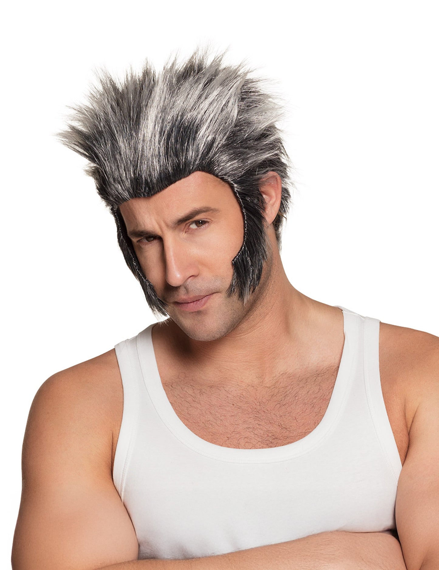 Lasulja z odraslimi sivimi volkovimi šapami