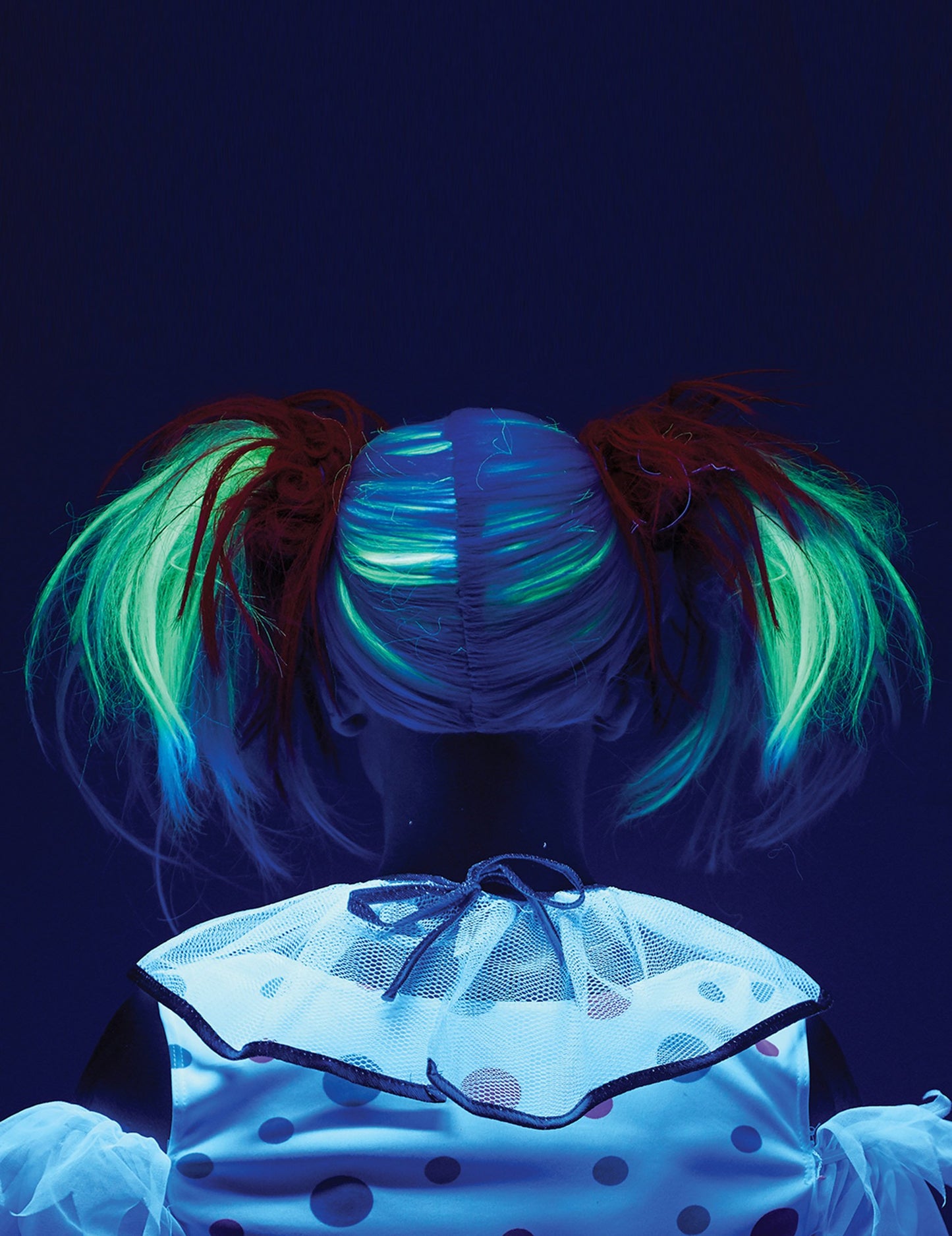 Rdeča in bela odeja fosforescentni otrok