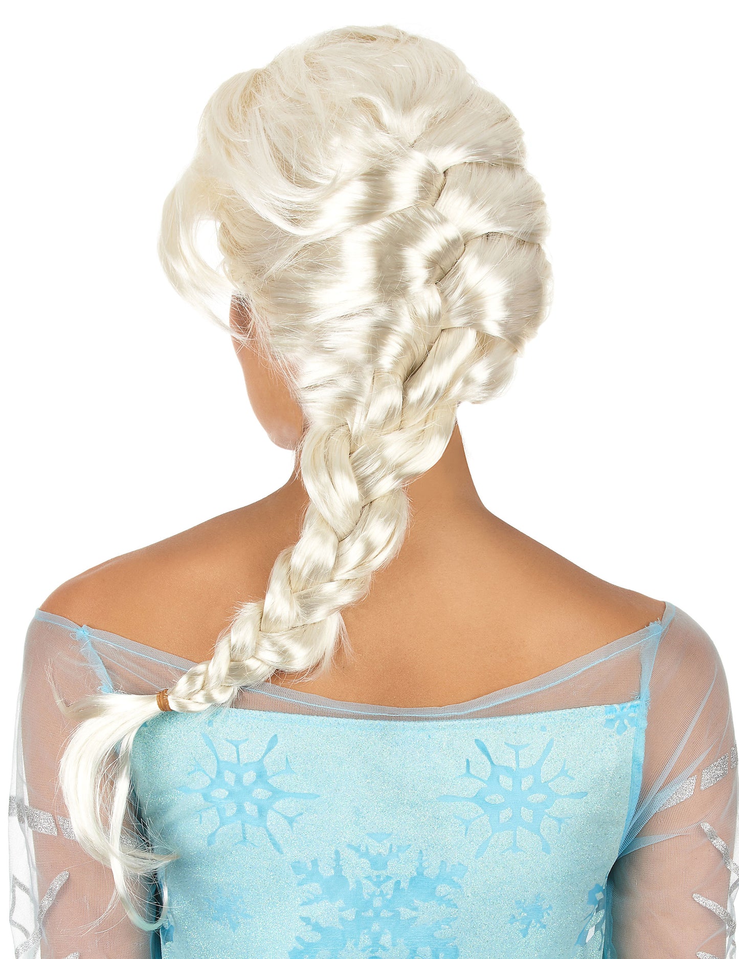 Blondinka lasulja z pletenico