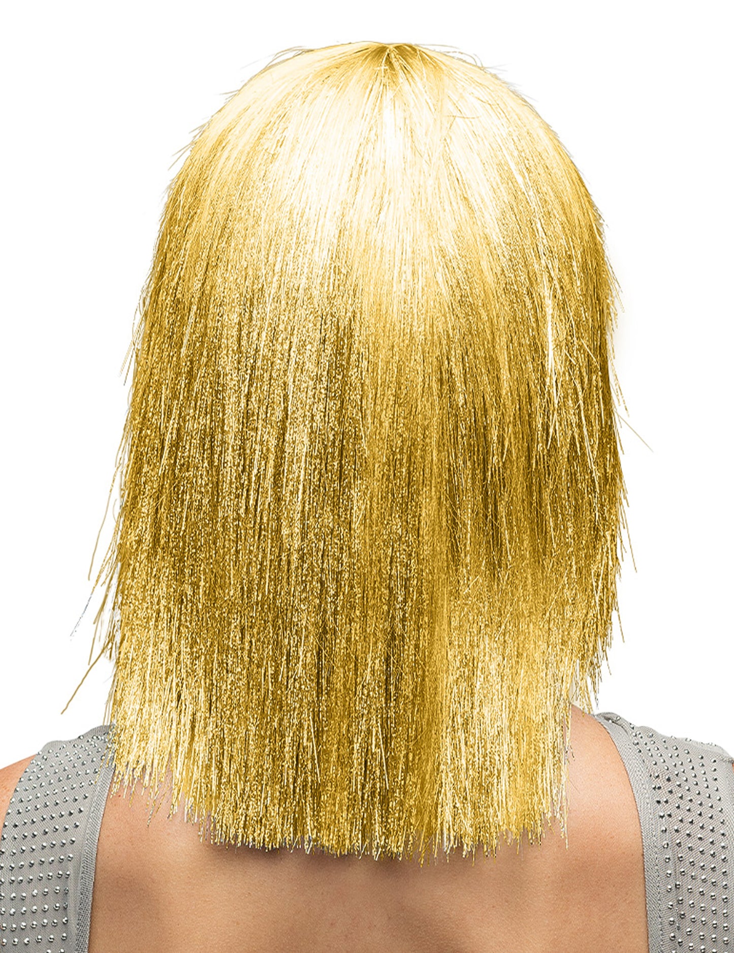 Ženska zlata prelivalna lasulja