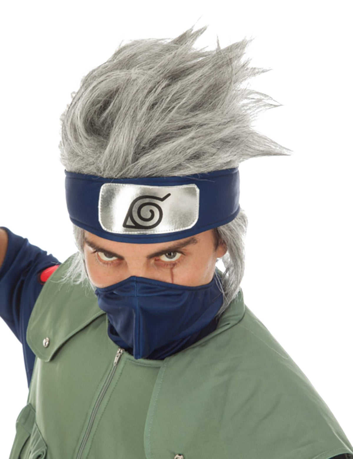 Lasulja Kakashi Hatake Naruto™ za odrasli siva in špičasta