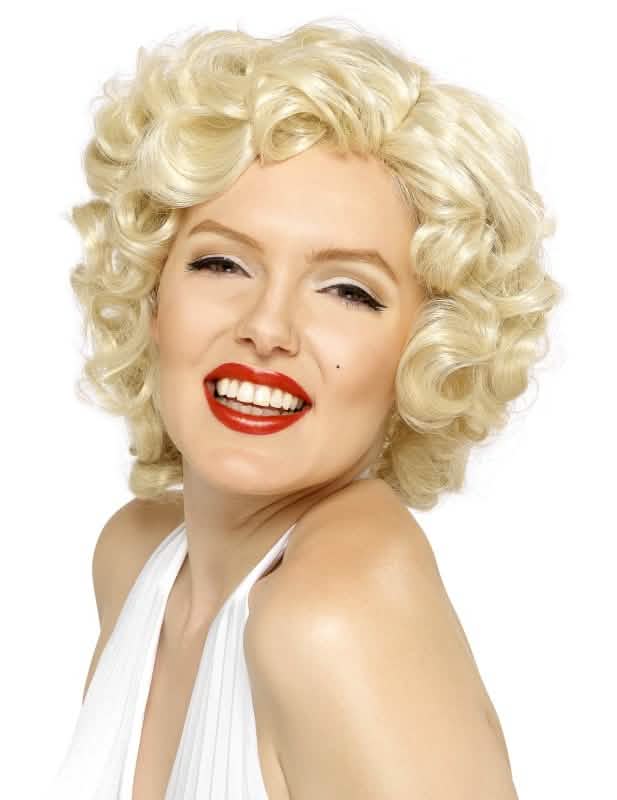Marilyn Monroe blond kodrast lasulja za ženska