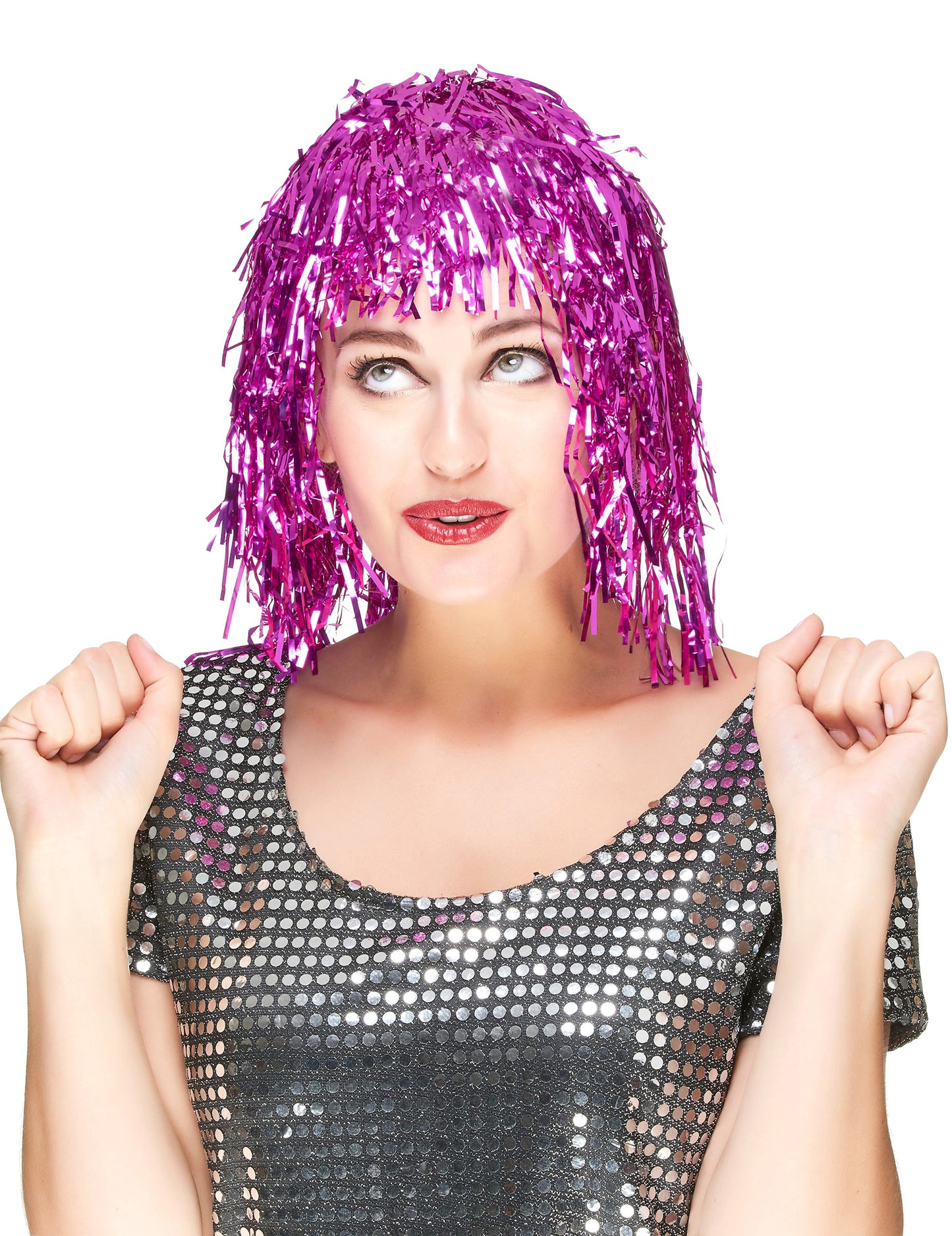 Kovinska lasulja za odrasle fuchsia