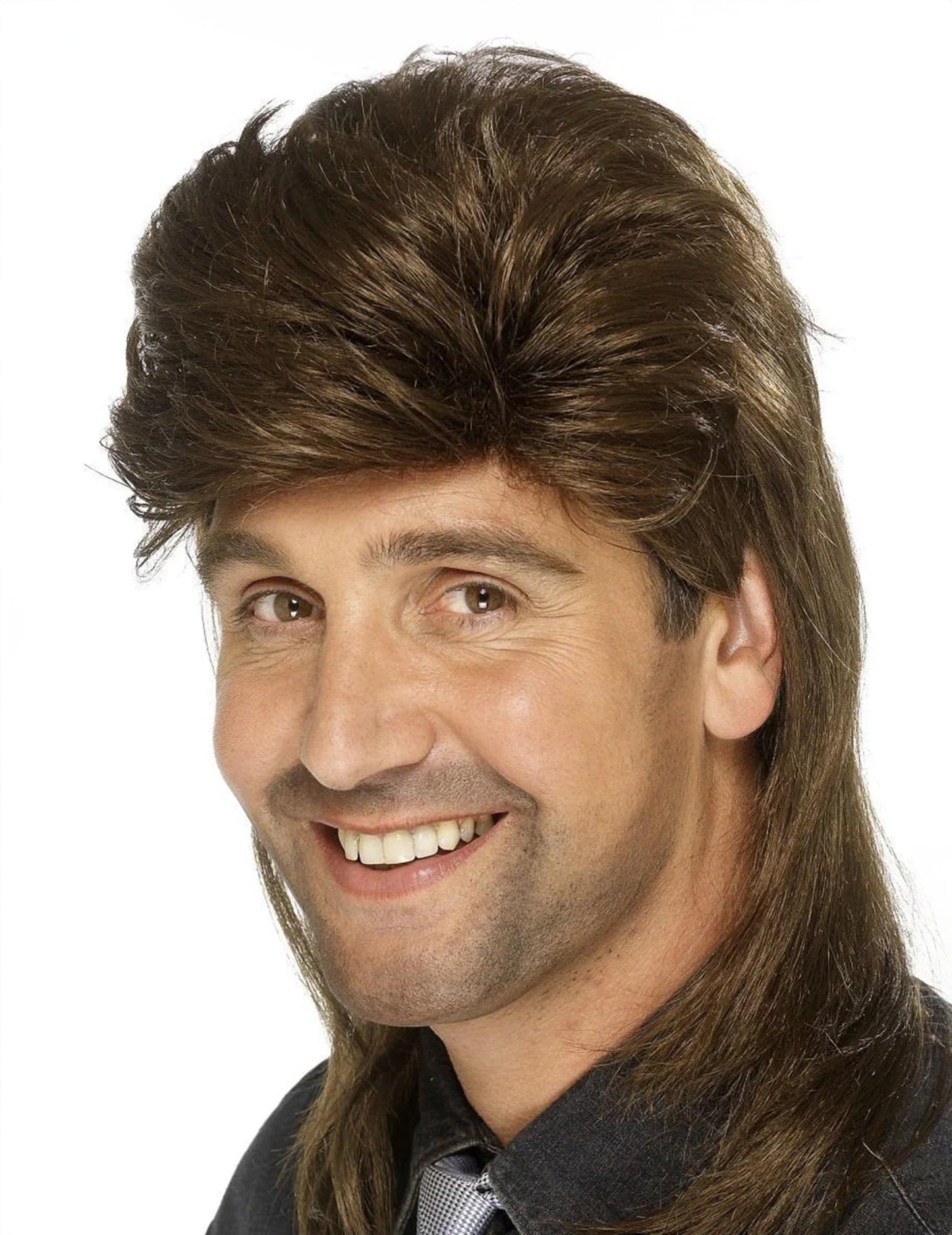 Moška rjava mule lasulja