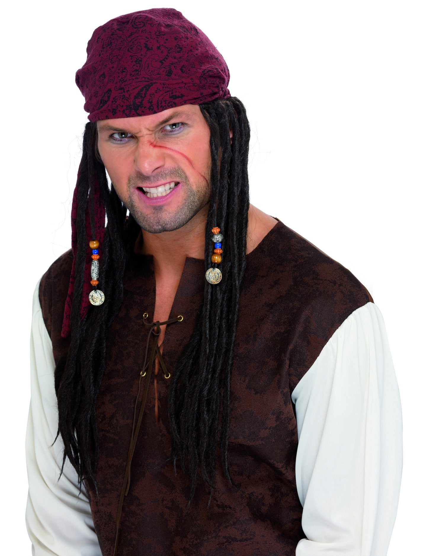 Dreadlocks Man Pirate lasulja