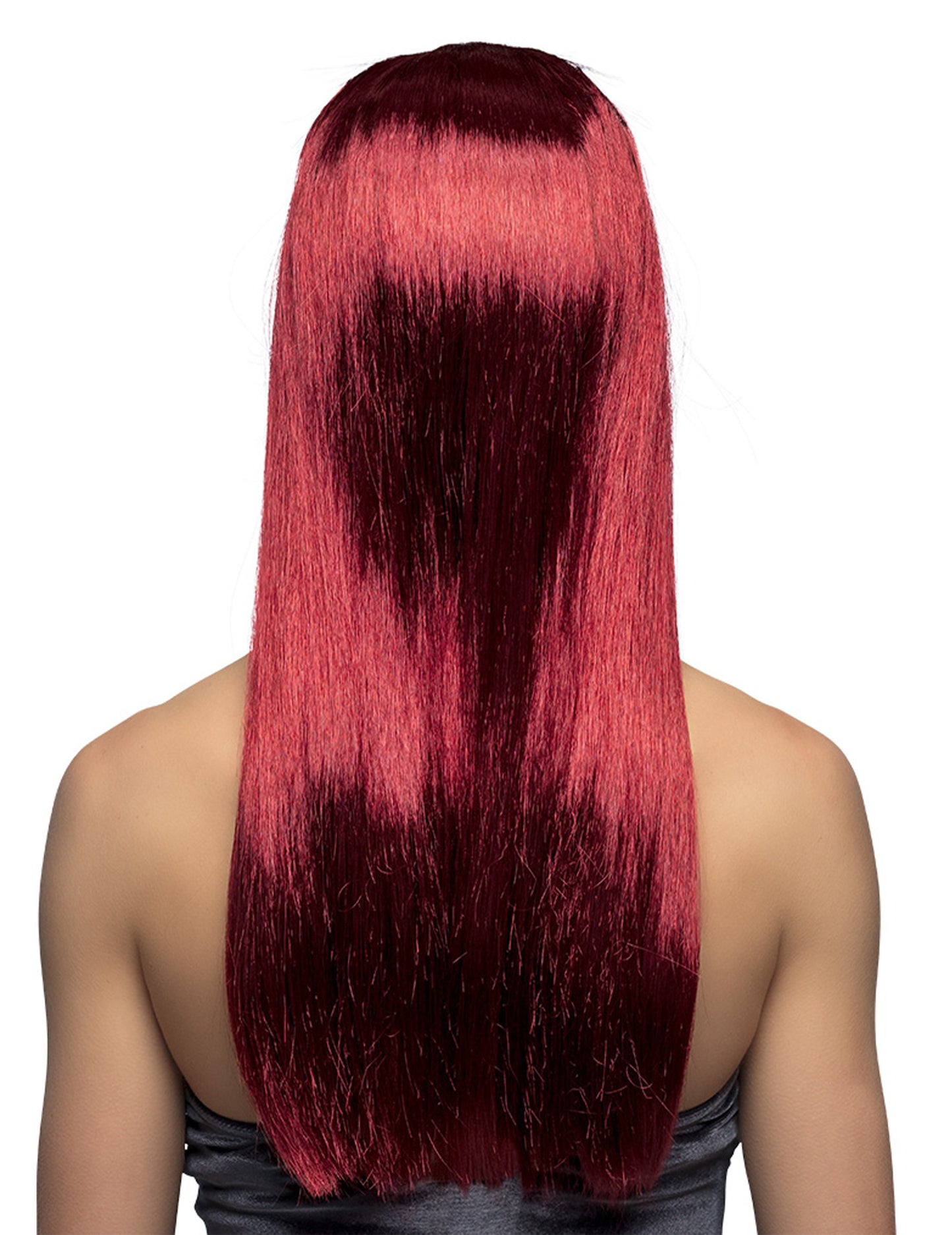 Ženska dolga vijolična vampirska lasulja