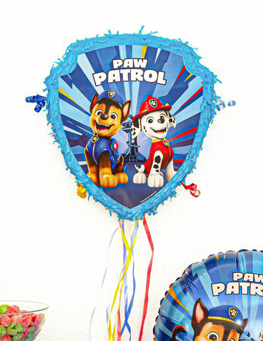 Modra vlečna piñata Pat'patrouille™ 33 x 38 cm