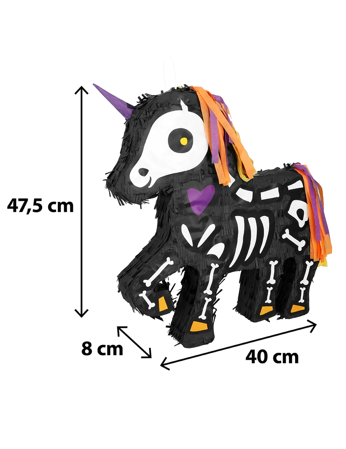 Piñata samorog skelet