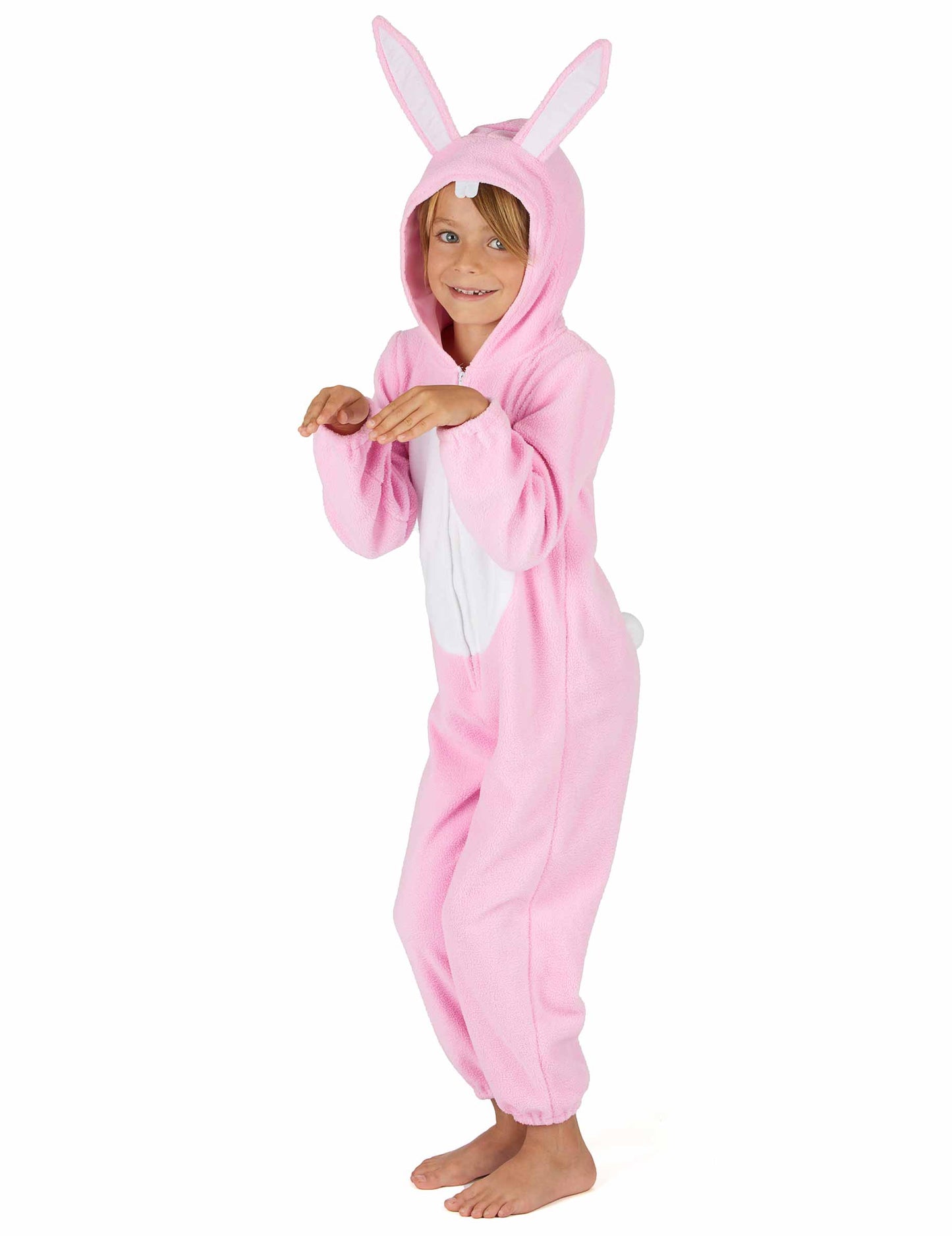 Otroška roza zajec preobleka