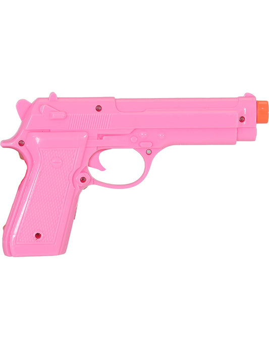 Rožnata imitacija pištole 23 cm