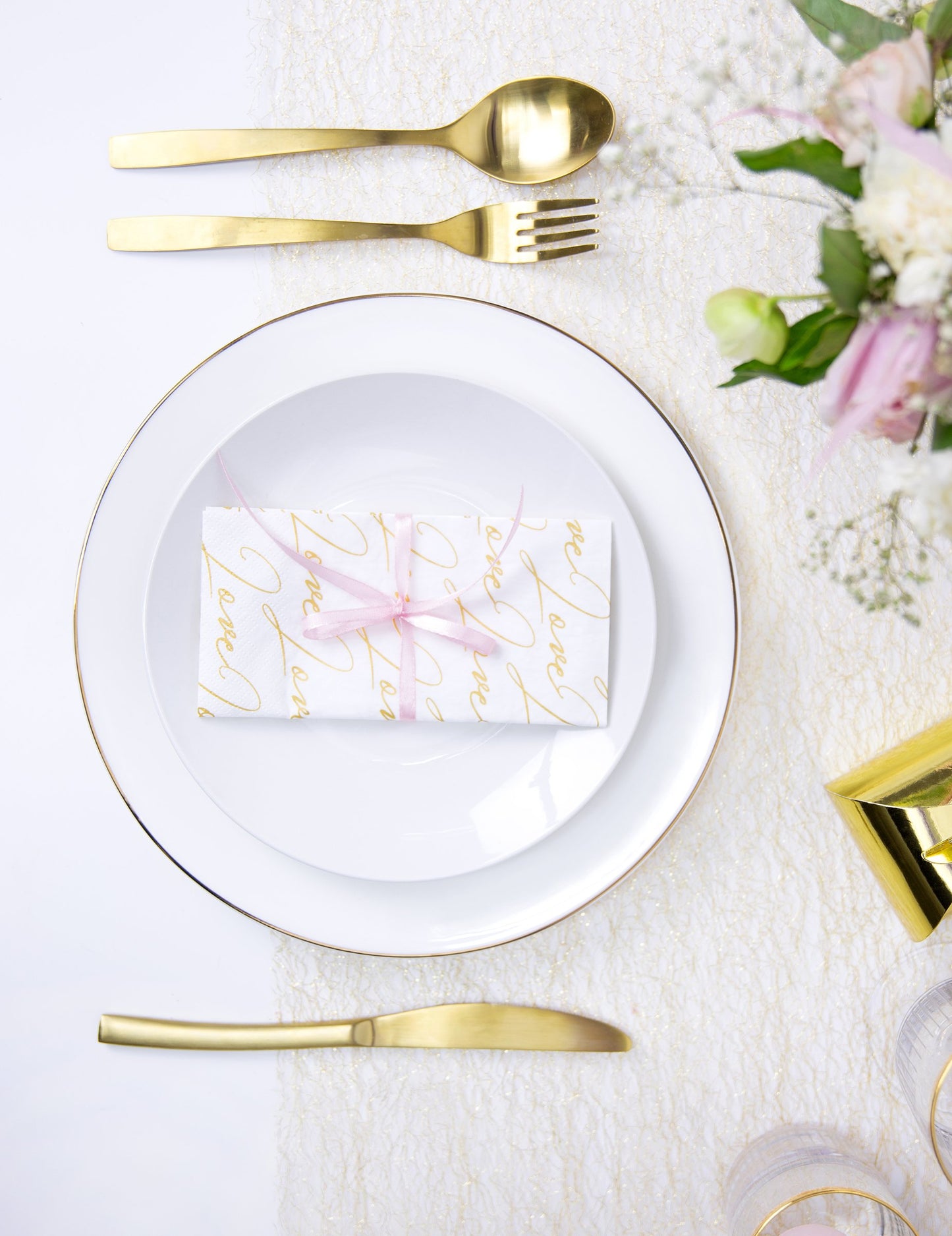 Roza saten trak 0,6 cm x 25m