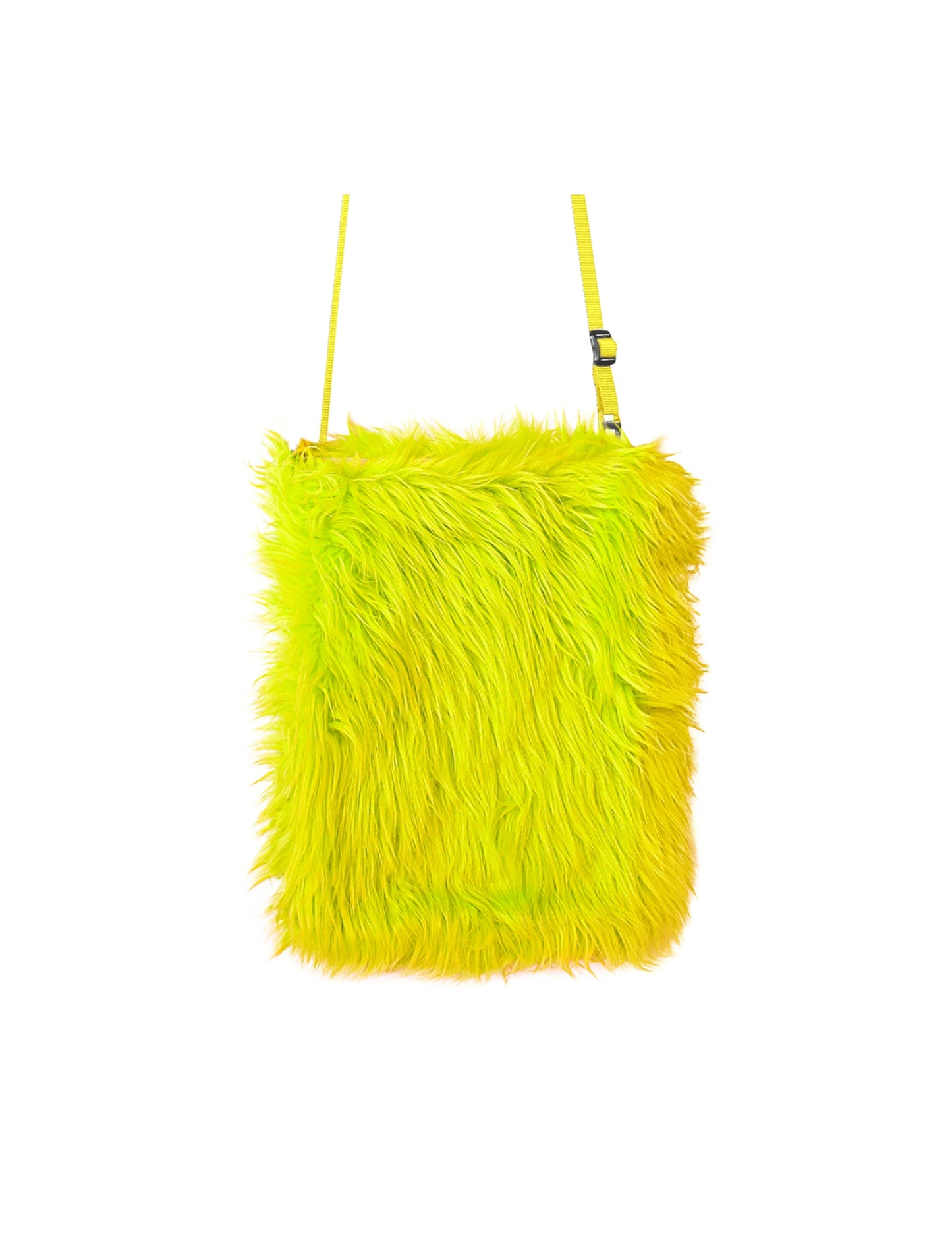 Fluo rumena plišasta vrečka