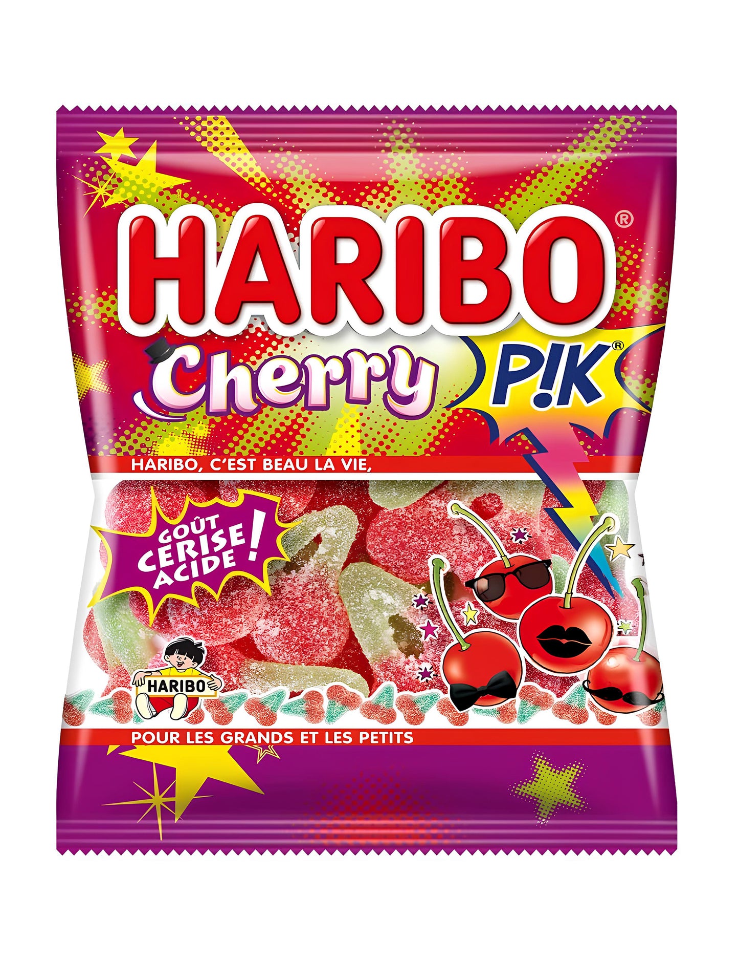 Cand Candy Torba Cherry Pik Haribo - 120 g