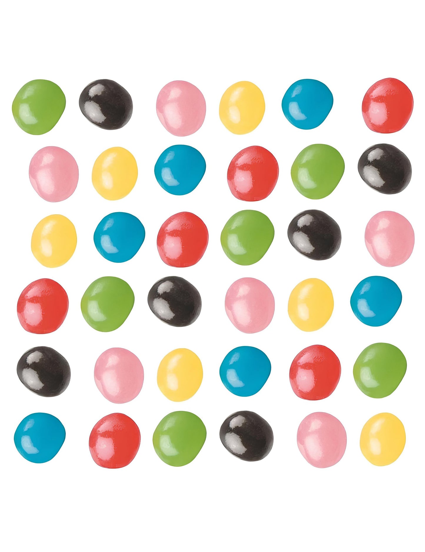 Podrobnosti o večbarvnih sladkarijah iz vrečke Dragibus Haribo za zabavo