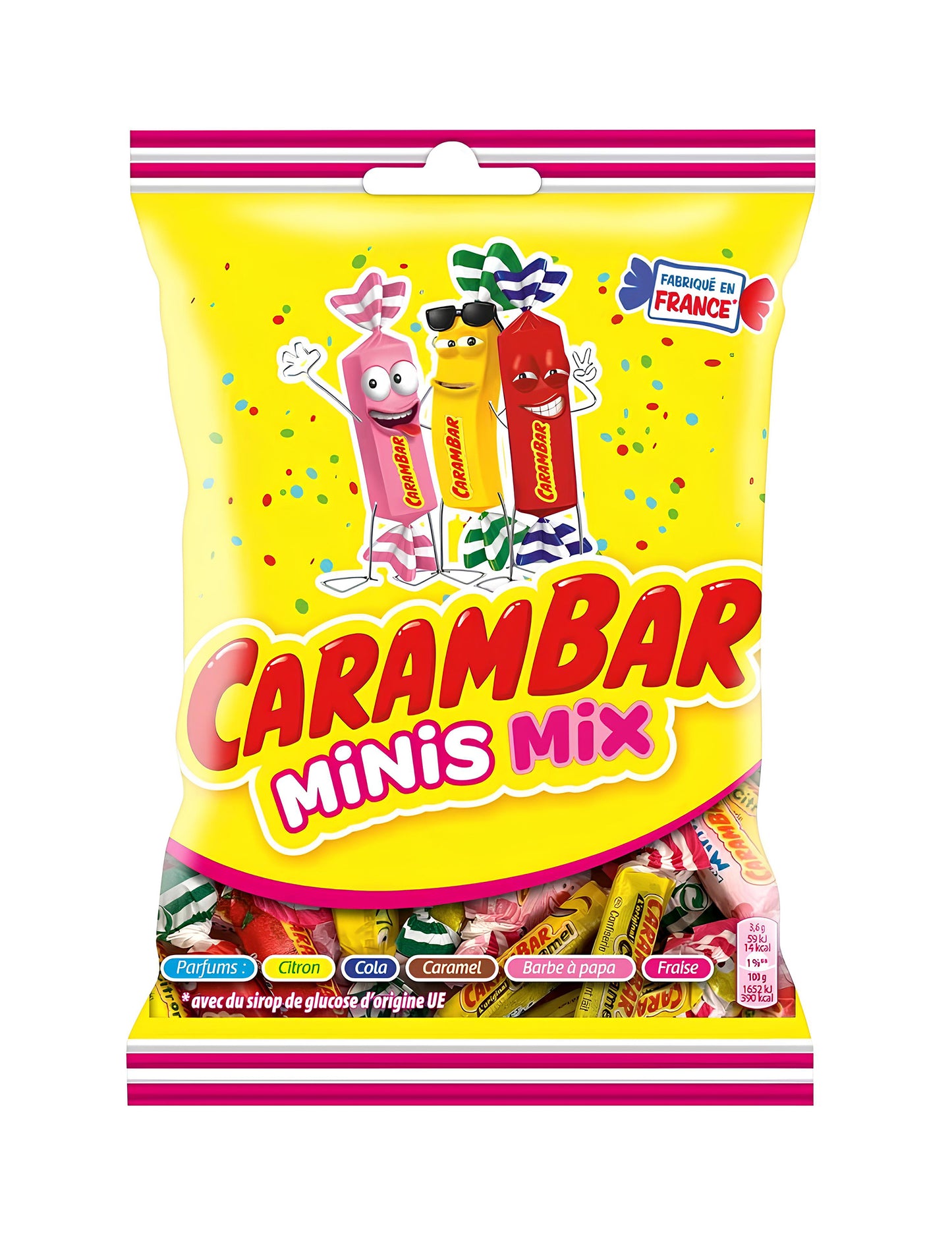 Mini Carambar torba - 110 g