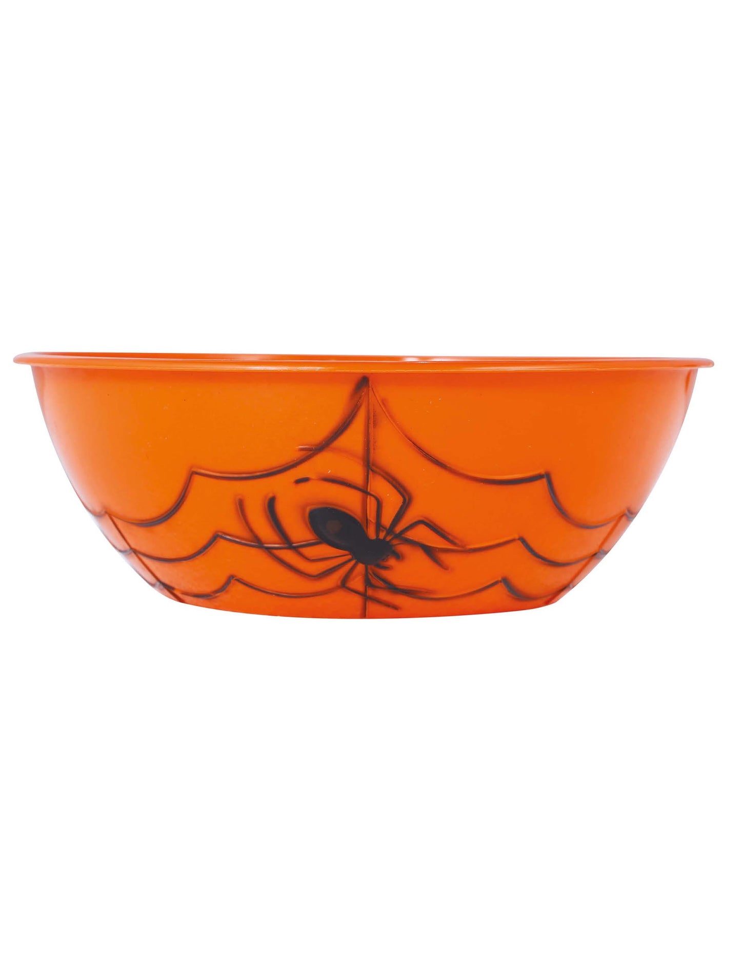 Halloween Orange Plastic Candy Bowl