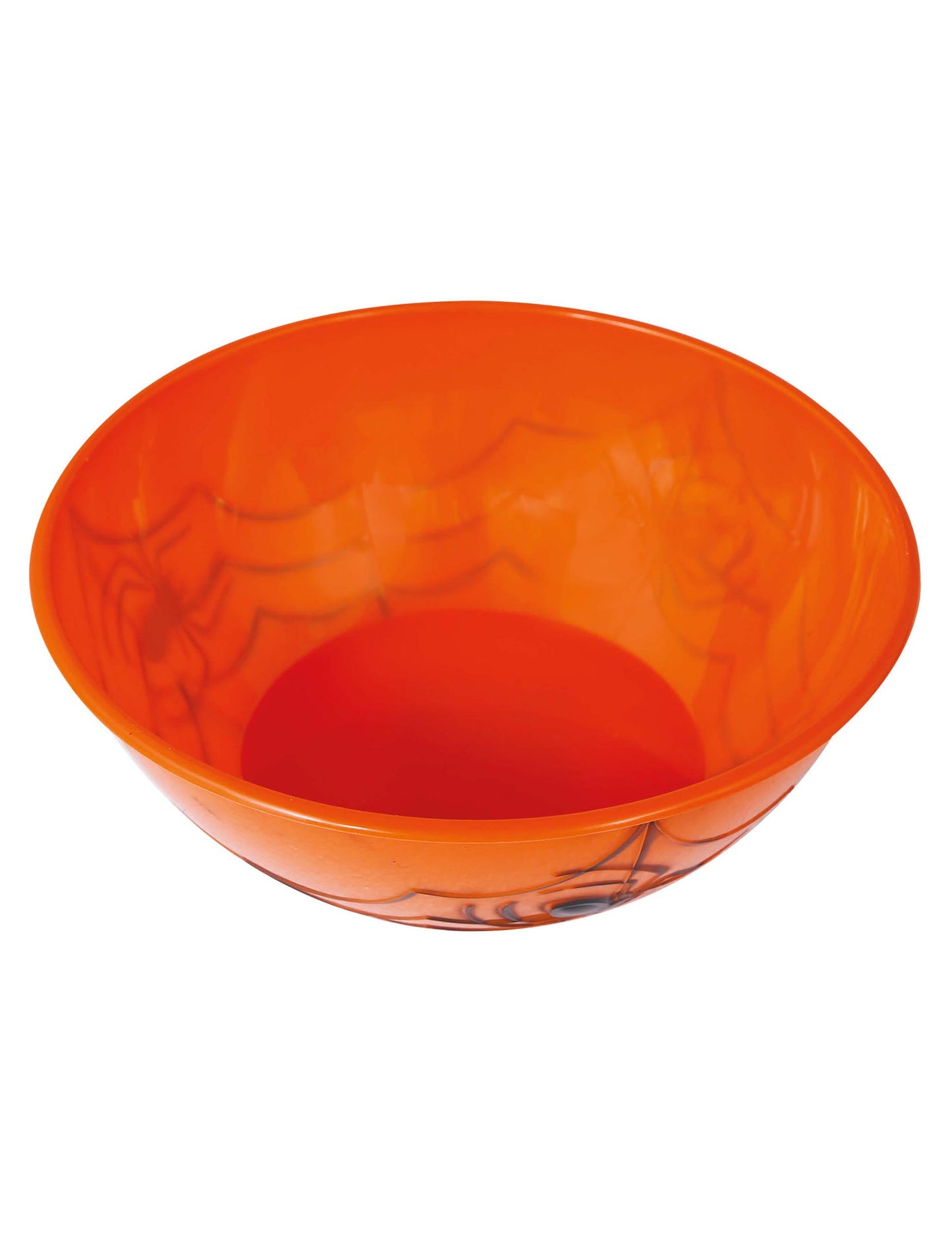 Halloween Orange Plastic Candy Bowl