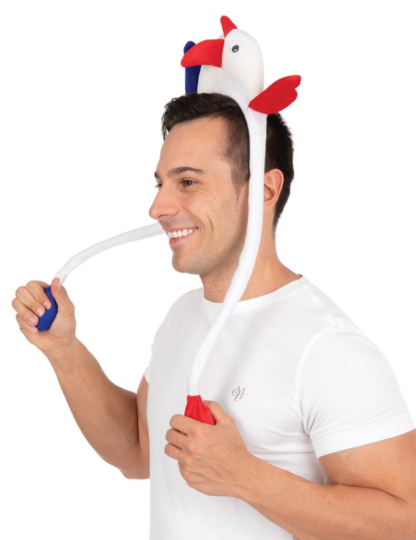 Coq Headband z mobilnimi krili za odrasle