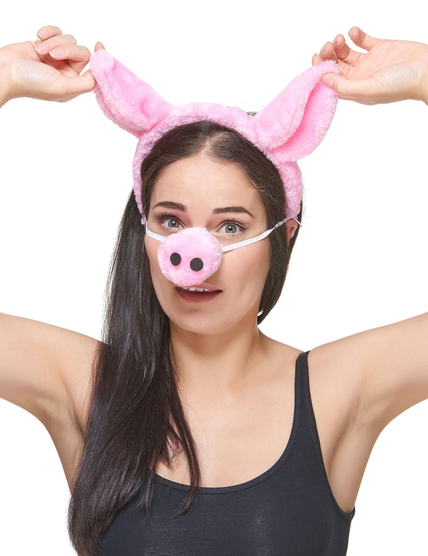 Zategovanje glave in nos za odrasle prašiče