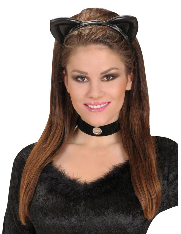 Odrasla črna klepetalnica naglavni trak