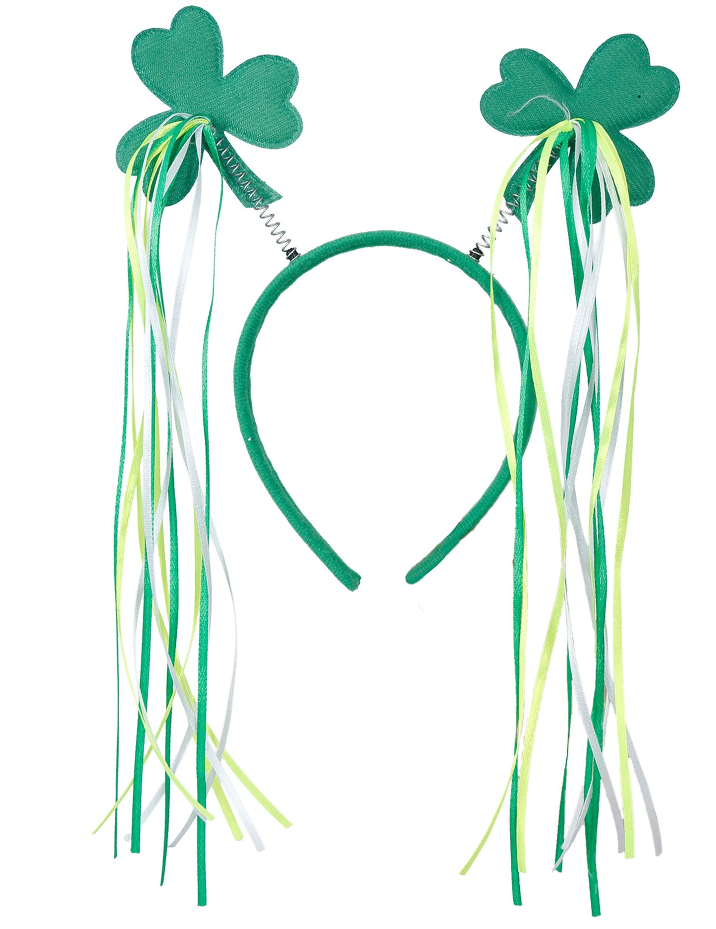 Serre-tête trèfles avec rubans St Patrick
