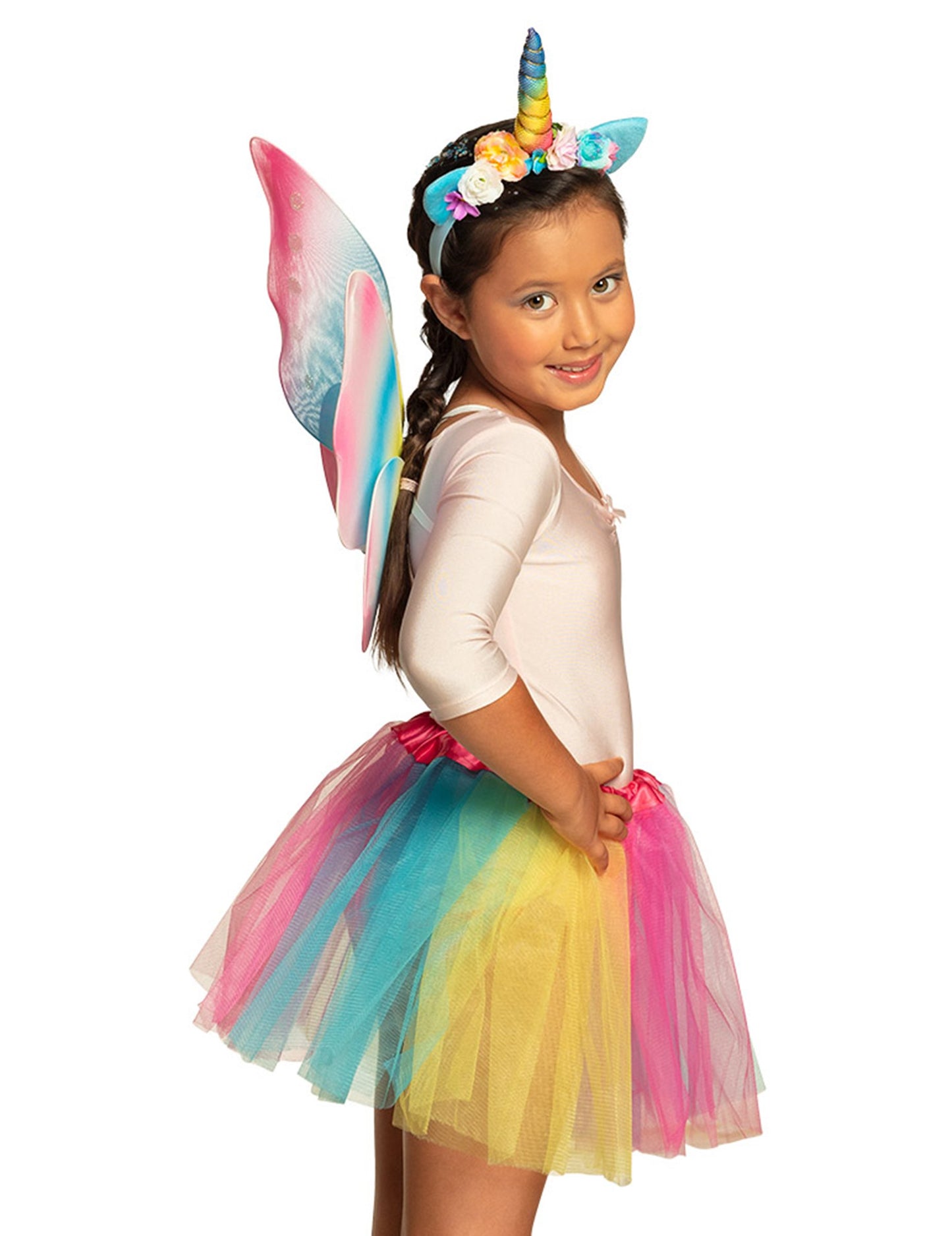 Set accessoires licorne multicolore fille