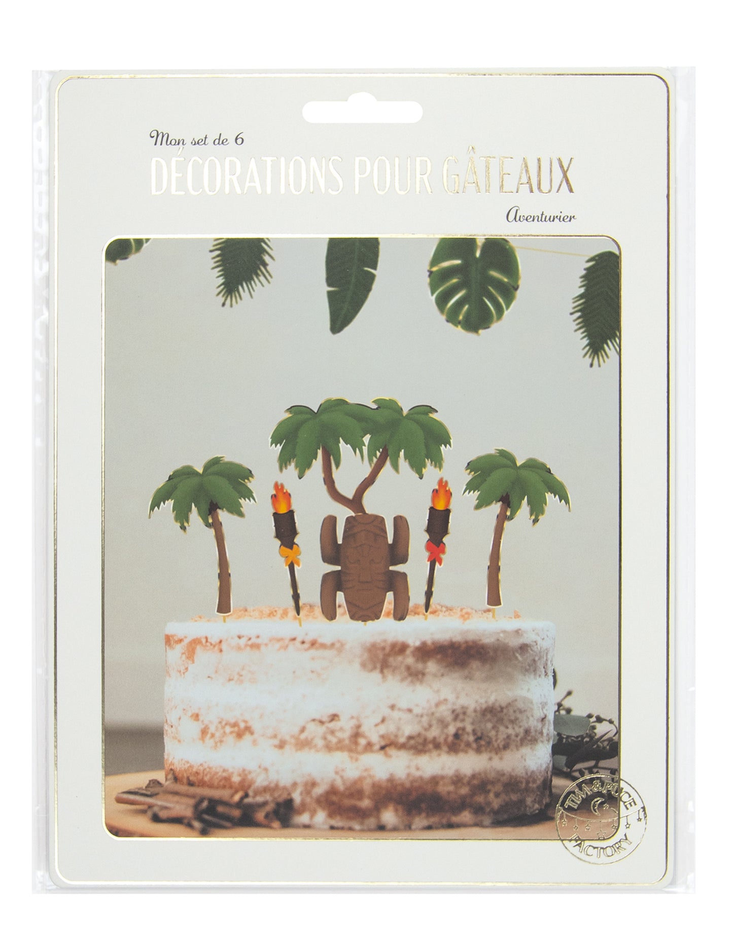 Komplet 6 okraskov za avanturistično torto