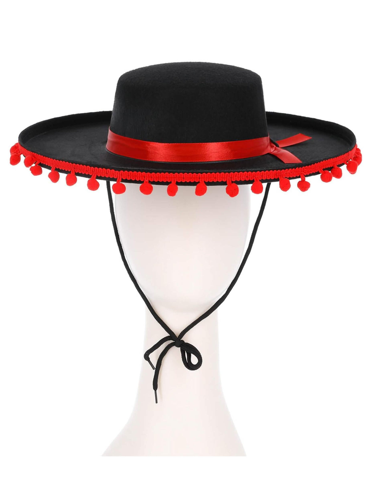 Pogled od spredaj na Sombrero Dia de los Muertos