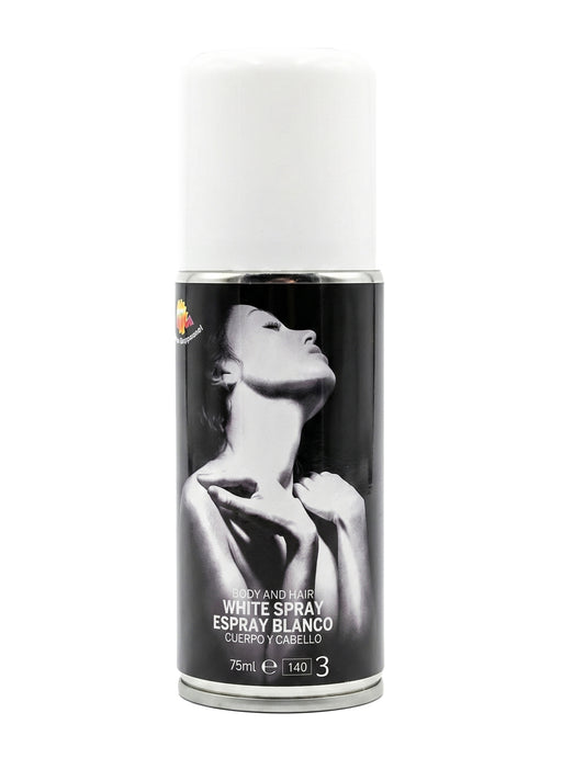 Razpršilo telesa belih bleščic 75 ml