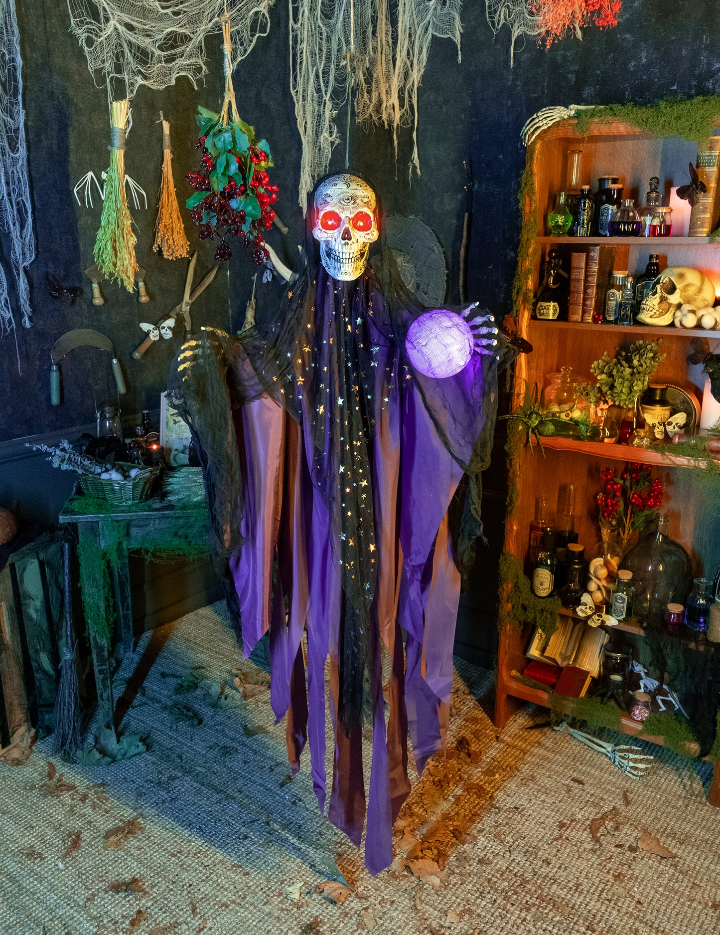 Skelet lahka in zvočna svetloba 180 cm
