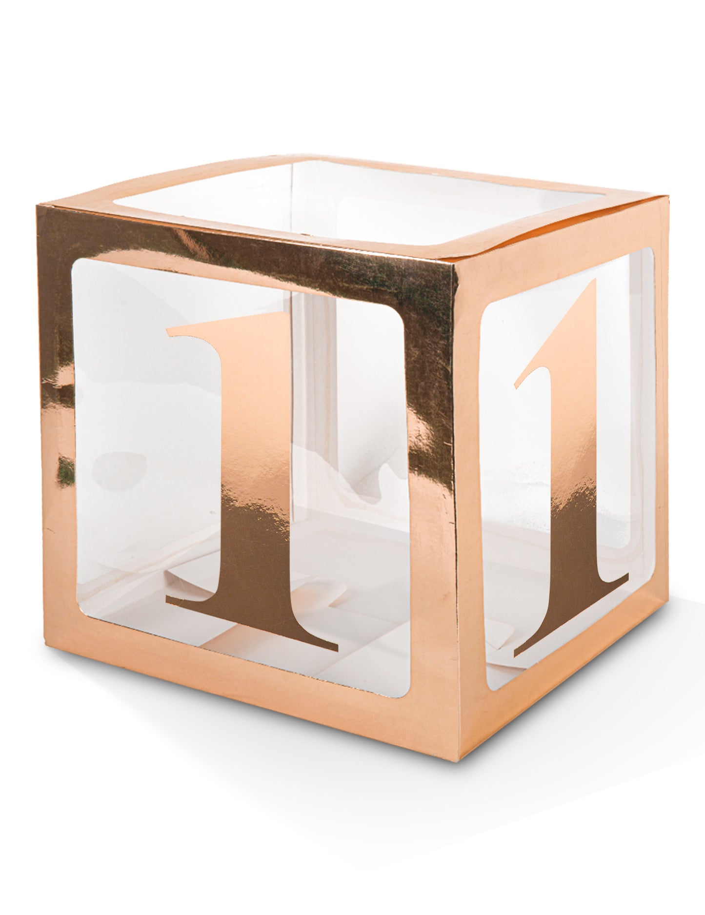 Nalepka s številko 15 iz rožnatega zlata cm za okras