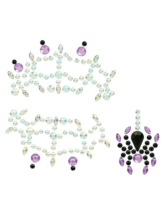 Strass adhésifs araignée adulte
