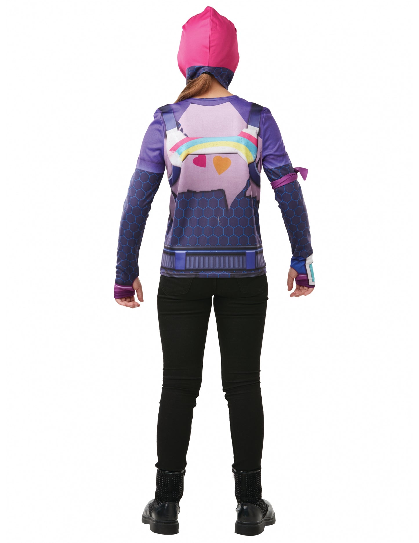 Vue de dos du T-shirt et cagoule Brite Bomber Fortnite