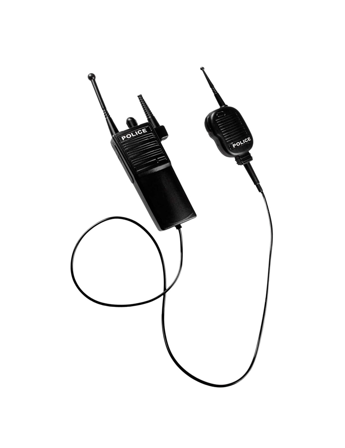 Podrobnost žičnega mikrofona policijskega walkie-talkieja za otrok