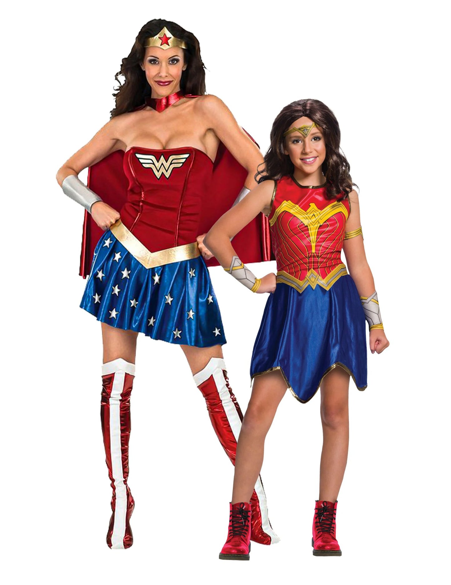 Par kostum Wonder Woman™ za mamo in hčerko