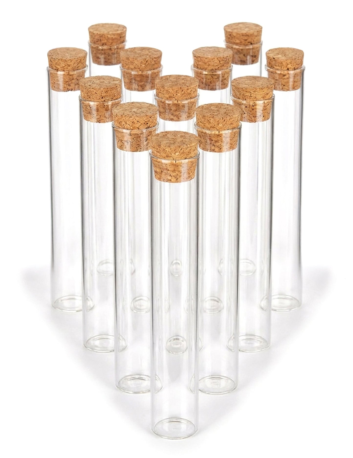 12 tubes éprouvette en verre 15 cm