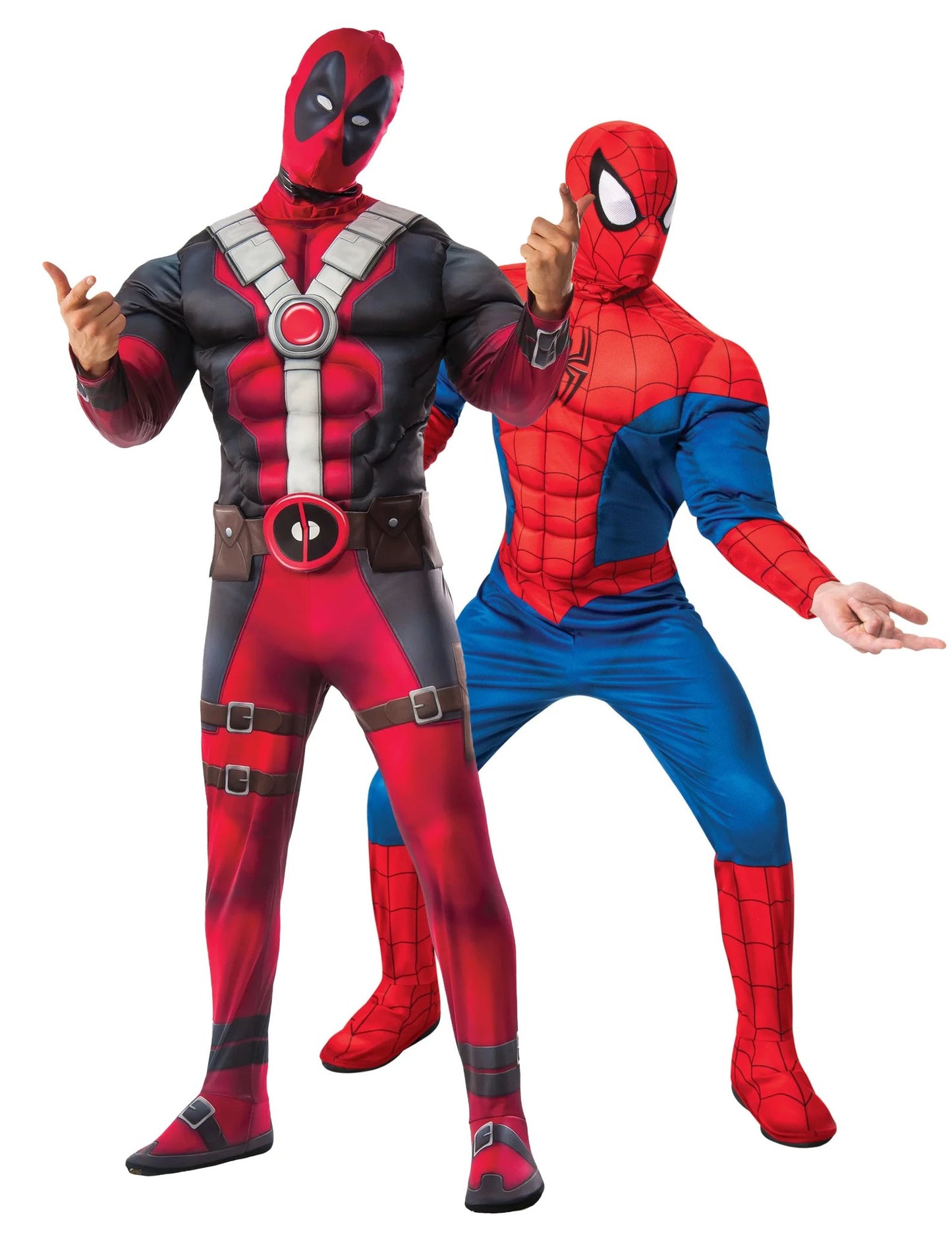Par kostumov za odrasle Spiderman™ in Deadpool™