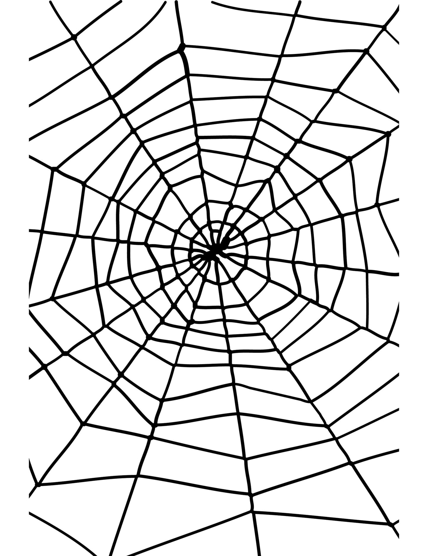 Halloween Spider Canvas 1,5m