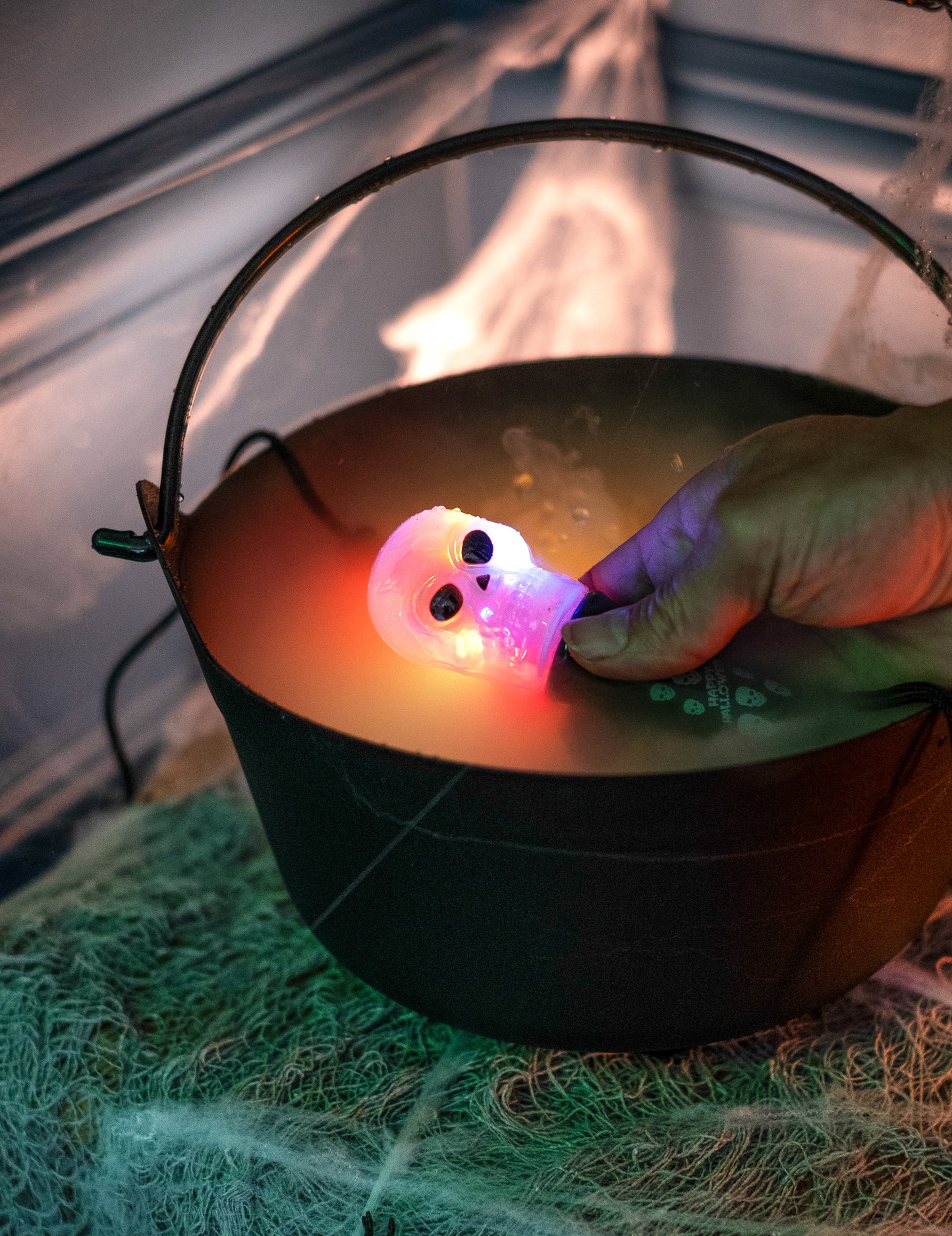 Luminous lobanja Spinner Torch