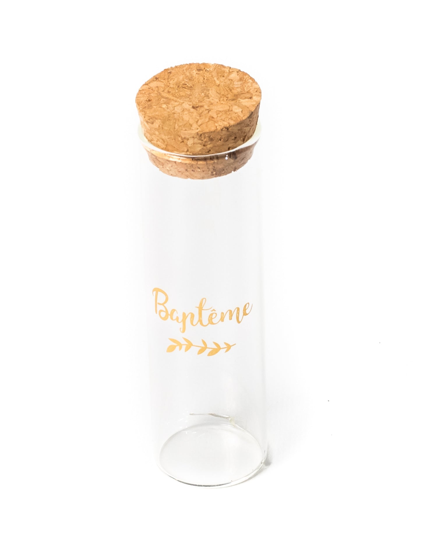 3 x 10 steklenih krstnih epruvet cm z zlatim lovorjem