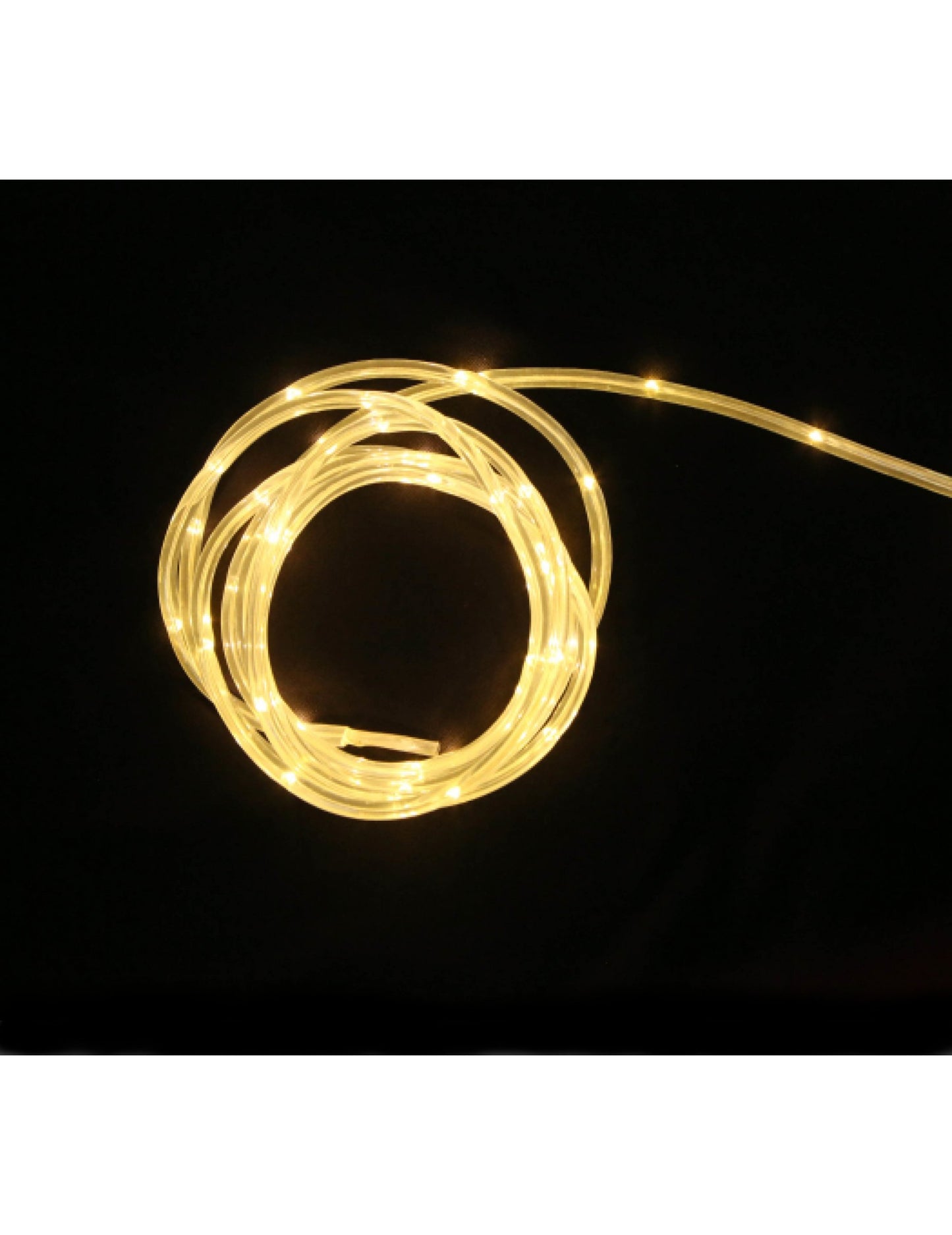 3 m hladno bela LED svetlobna cev s 100 LED diodami za zunanjo uporabo