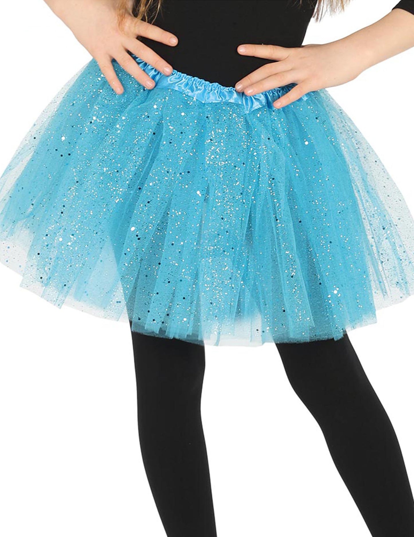 Modri tutu z bleščicami
