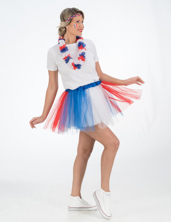 Tutu podpornik France Blue White Red