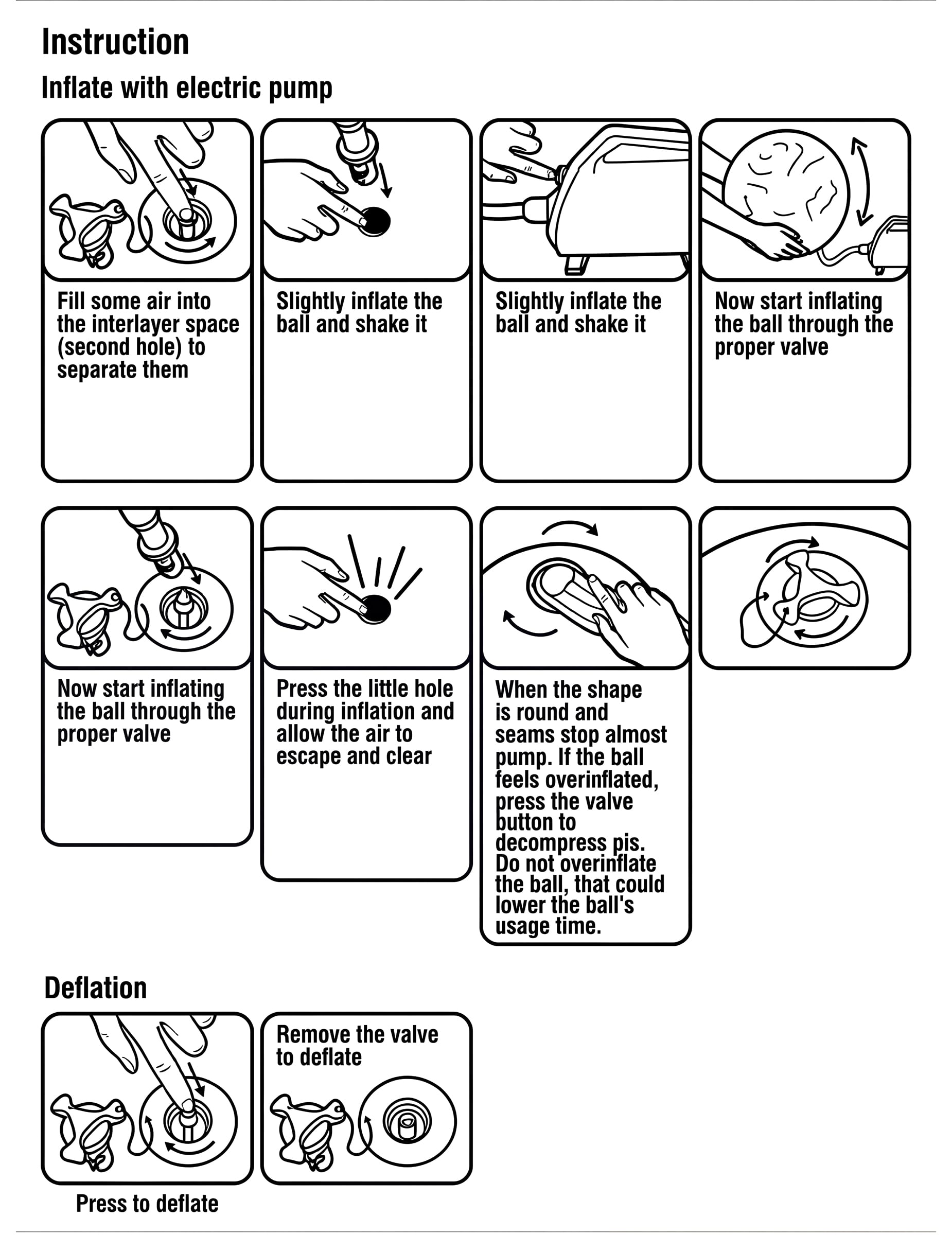 Décoration de fête avec la boule miroir gonflable dorée